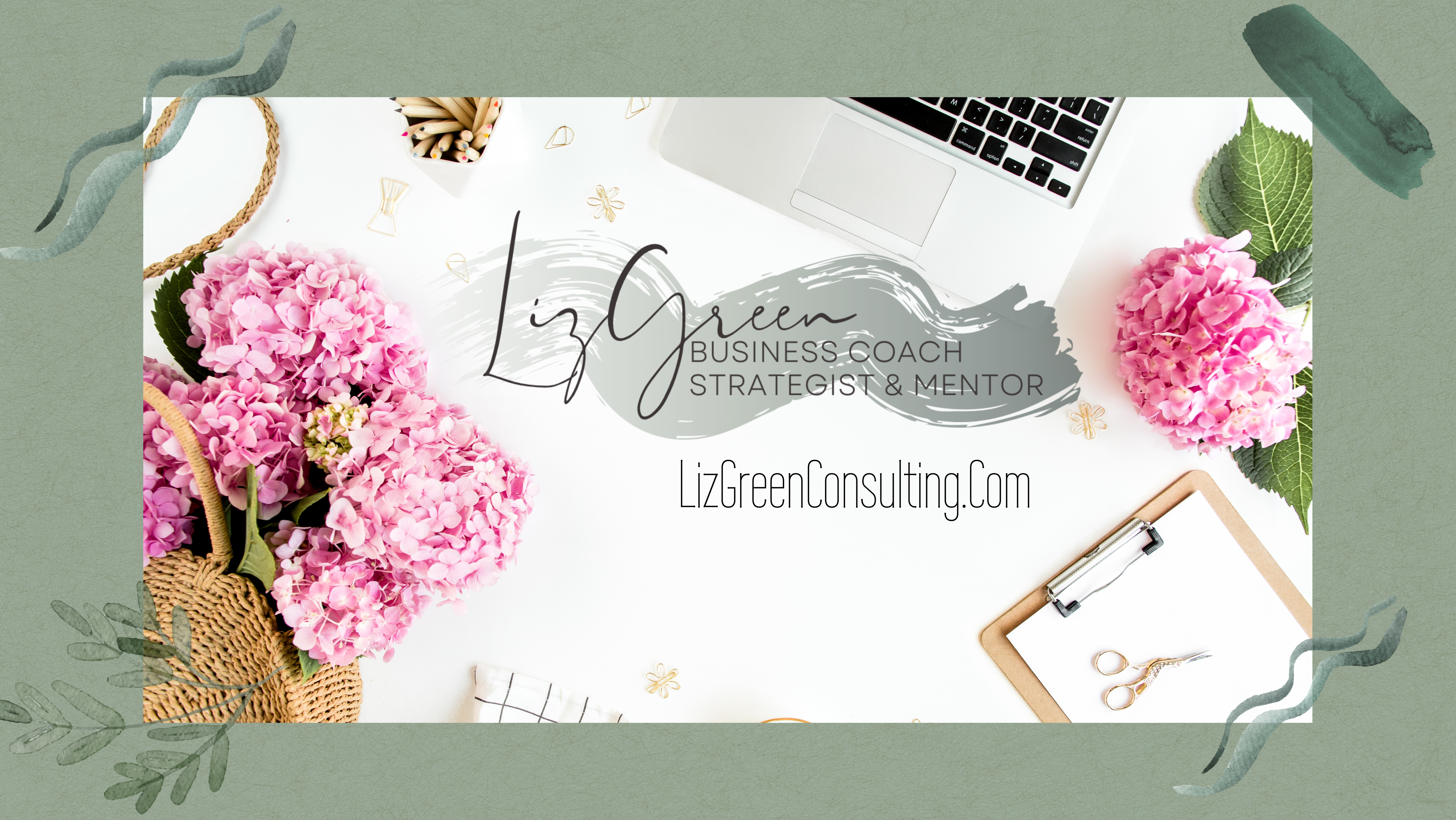 This website was a Liz Green Marketing - offering business coaching and strategy & Consulting and Ashley Alicea founder of www.brandelitemedia.com Collaboration.